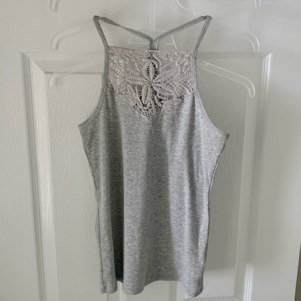 Seriously Soft AERO Tank Taps Lace Cami Women’s (Both) Black /Gray Size M - Picture 9 of 10